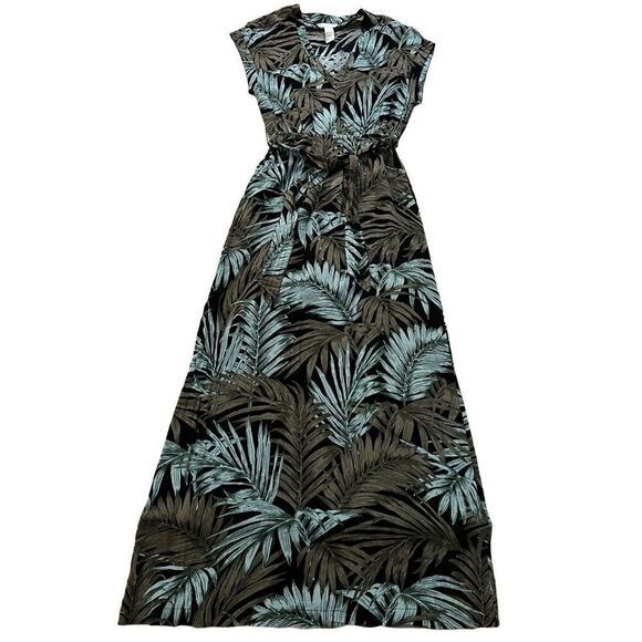 H&M Floral Maxi Dress Summer Flowy Beach Party Dress size 4 - Picture 1 of 8